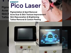 Picosecond Laser Picolaser Q Switched Nd Yag Laser Tattoo Entfernen Tattoo Entfernen Maschine