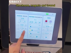 GMS 3-in-1 Physio-Gerät: Magnetfeldtherapie, Stoßwelle & Nahinfrarot